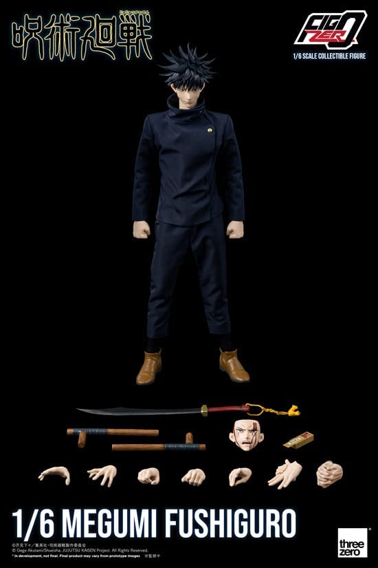 Jujutsu Kaisen - Fushiguro Megumi - FigZero - 1/6 - December 2022 Re-release (ThreeZero), Franchise: Jujutsu Kaisen, Brand: ThreeZero, Release Date: 31. Dec 2022, Type: Action, Store Name: Nippon Figures