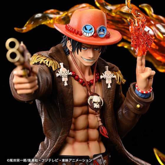 One Piece - Portgas D. Ace - One Piece Log Collection Statue - 1/4 (Plex, Unique Art Studio), Franchise: One Piece, Brand: Plex, Unique Art Studio, Release Date: 26. Jan 2024, Dimensions: W=400mm (15.6in) L=440mm (17.16in) H=550mm (21.45in, 1:1=2.2m), Scale: 1/4, Store Name: Nippon Figures