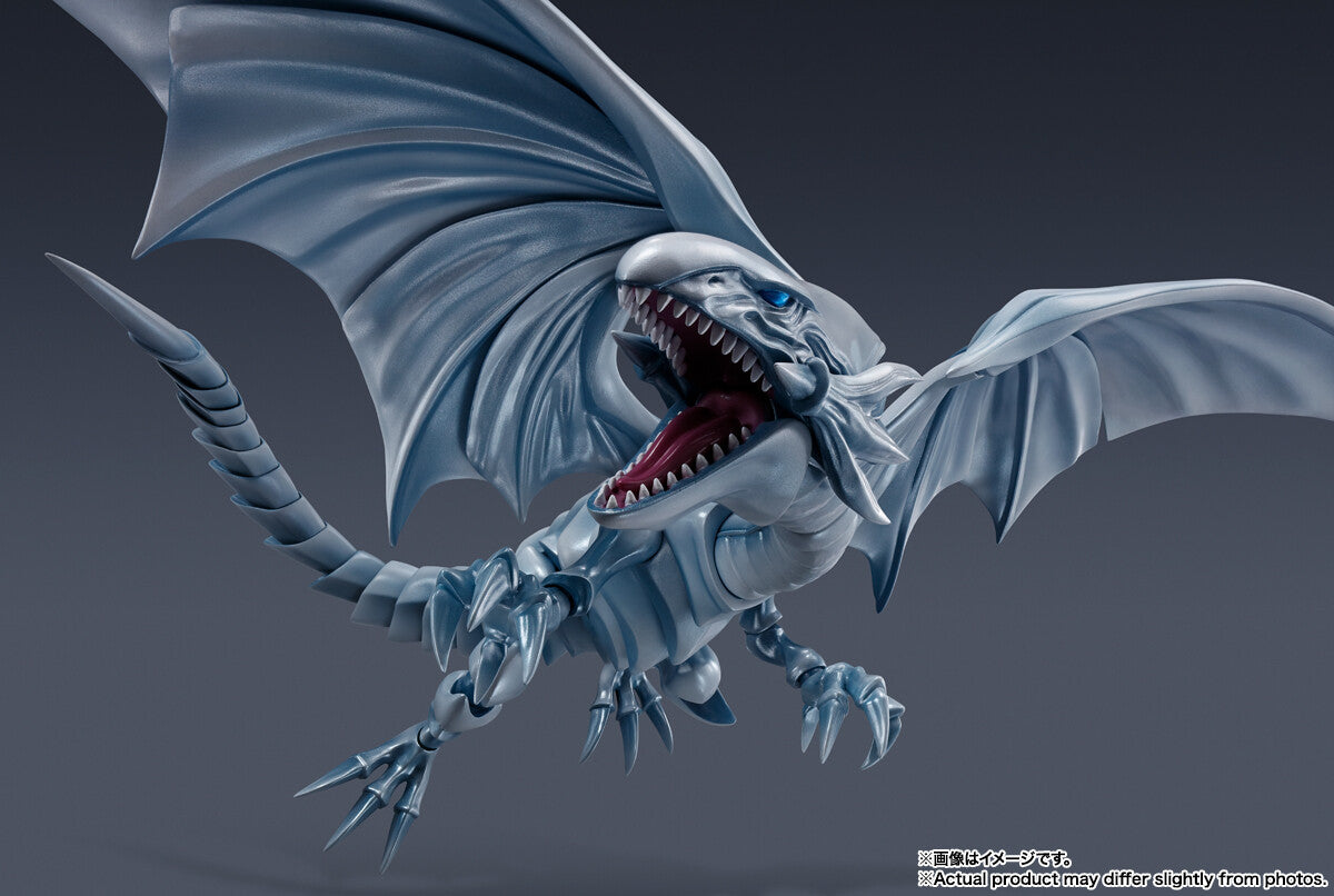 Yu-Gi-Oh! Duel Monsters - Blue-Eyes White Dragon - S.H.MonsterArts (Bandai Spirits), Franchise: Yu-Gi-Oh! Duel Monsters, Brand: Bandai Spirits, Release Date: 31. Dec 2023, Type: Action, Dimensions: L=220mm (8.58in), Nippon Figures