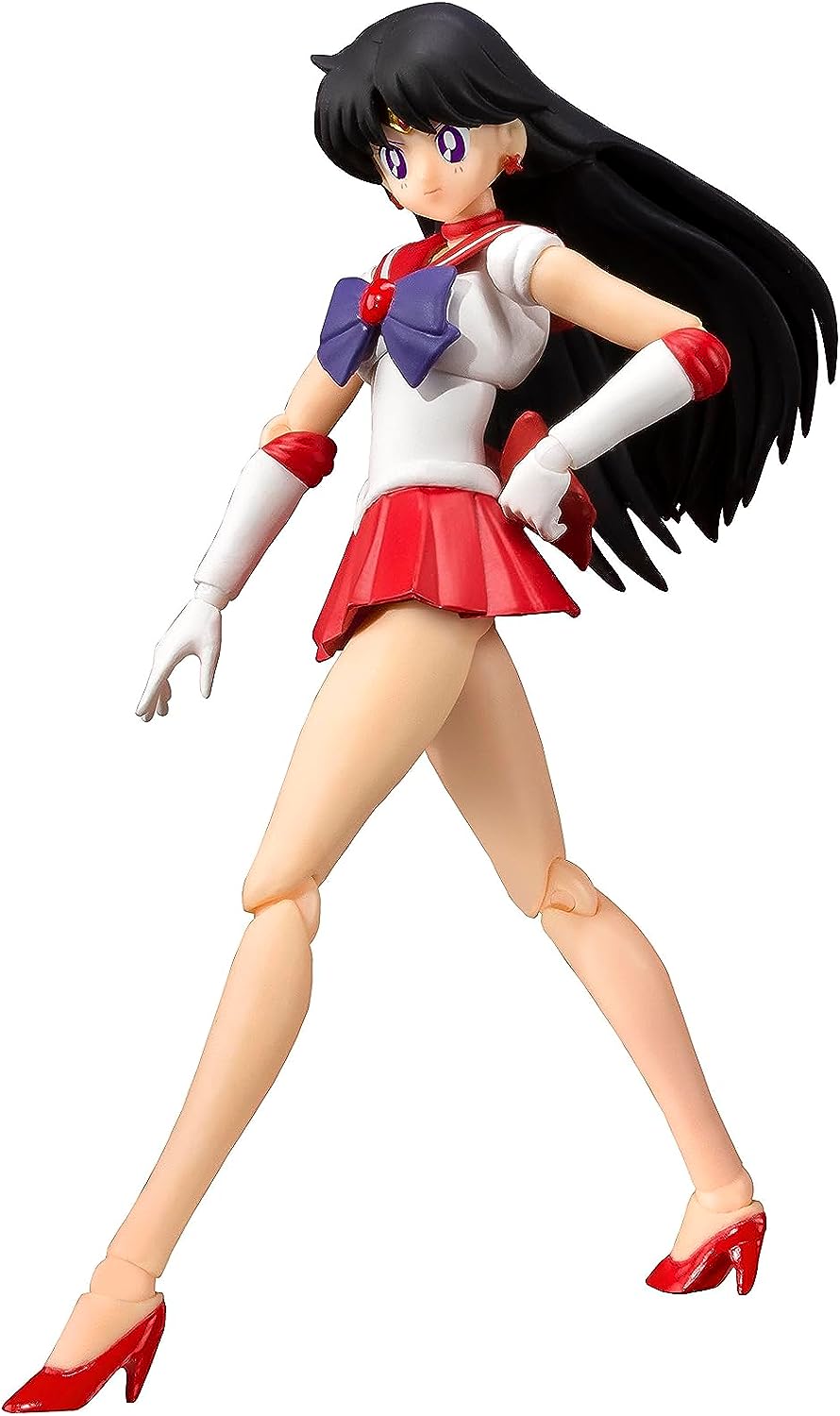 Bishoujo Senshi Sailor Moon - Sailor Mars - S.H.Figuarts - Animation Color Edition - 2023 Re-release (Bandai Spirits), Franchise: Bishoujo Senshi Sailor Moon, Brand: Bandai Spirits, Release Date: 30. Nov 2023, Type: Action, Dimensions: H=140mm (5.46in), Store Name: Nippon Figures