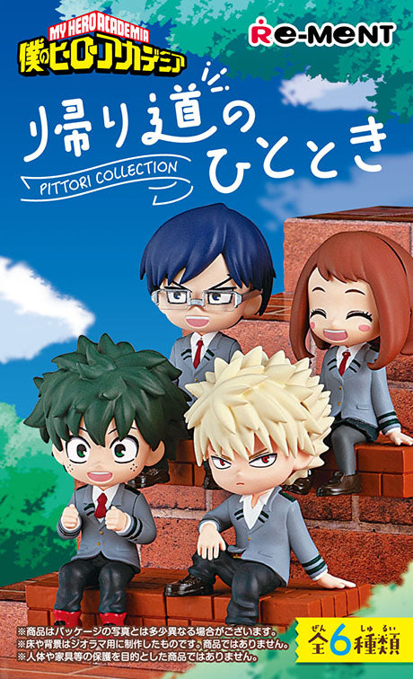 "My Hero Academia - Journey Home Moment - Re-ment - Blind Box, Release Date: 15th August 2022, 6 types, Nippon Figures"