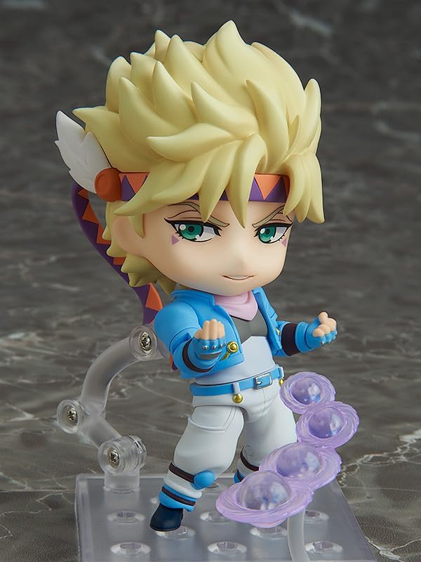 JoJo's Bizarre Adventure - Sentou Chouryuu - Caesar Anthonio Zeppeli - Nendoroid #1516 - 2024 Re-release (Good Smile Company, Medicos Entertainment), Franchise: JoJo's Bizarre Adventure, Release Date: 30. Jun 2024, Dimensions: H=100mm (3.9in), Nippon Figures