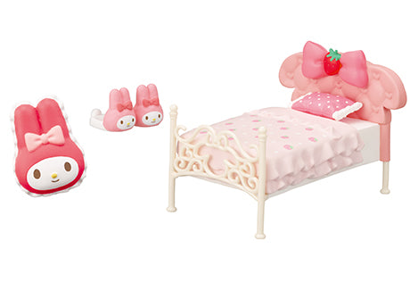 Sanrio - My Melody and Strawberry's Room - Re-ment - Blind Box, Franchise: Sanrio, Brand: Re-ment, Release Date: 24th May 2021, Type: Blind Boxes, Box Dimensions: 11.5cm (Height) x 7cm (Width) x 6cm (Depth), Material: PVC, ABS, Number of types: 8 types, Store Name: Nippon Figures