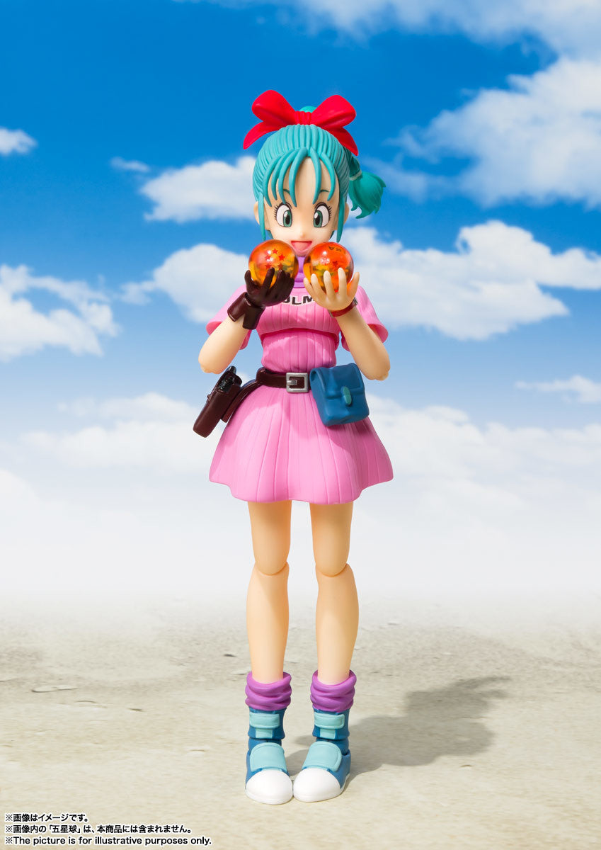 Dragon Ball - Bulma - S.H.Figuarts - Adventure Begins - 2024 Re-release (Bandai Spirits), Franchise: Dragon Ball, Brand: Bandai Spirits, Release Date: 30. Apr 2024, Type: Action, Dimensions: H=135mm (5.27in), Store Name: Nippon Figures