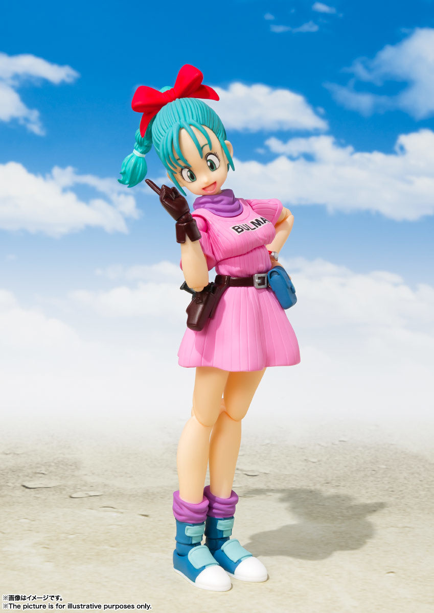 Dragon Ball - Bulma - S.H.Figuarts - Adventure Begins - 2024 Re-release (Bandai Spirits), Franchise: Dragon Ball, Brand: Bandai Spirits, Release Date: 30. Apr 2024, Type: Action, Dimensions: H=135mm (5.27in), Store Name: Nippon Figures
