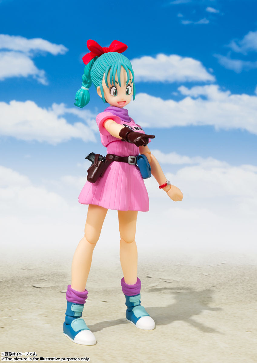 Dragon Ball - Bulma - S.H.Figuarts - Adventure Begins - 2024 Re-release (Bandai Spirits), Franchise: Dragon Ball, Brand: Bandai Spirits, Release Date: 30. Apr 2024, Type: Action, Dimensions: H=135mm (5.27in), Store Name: Nippon Figures