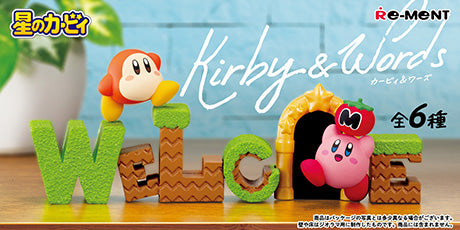 Kirby - Kirby & Words - Re-ment - Blind Box, Franchise: Kirby, Brand: Re-ment, Release Date: 19th December 2022, Type: Blind Boxes, Number of types: 6 types, Store Name: Nippon Figures