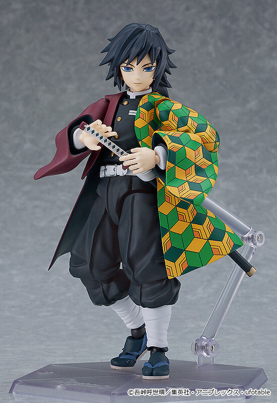 Demon Slayer - Tomioka Giyu - Figma (#605) (Max Factory), Franchise: Demon Slayer, Brand: Max Factory, Release Date: 31. Mar 2024, Type: Figma, Dimensions: H=155mm (6.05in), Store Name: Nippon Figures