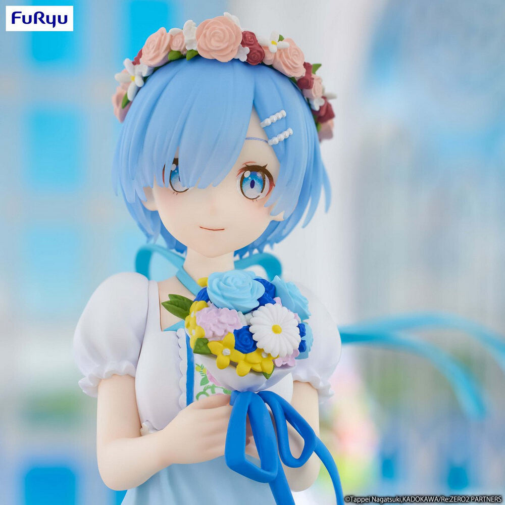Re:Zero kara Hajimeru Isekai Seikatsu - Rem - Trio-Try-iT - Bridesmaid (FuRyu), Franchise: Re:Zero kara Hajimeru Isekai Seikatsu, Brand: FuRyu, Release Date: 20. Jan 2024, Type: Prize, Dimensions: H=210mm (8.19in), Store Name: Nippon Figures