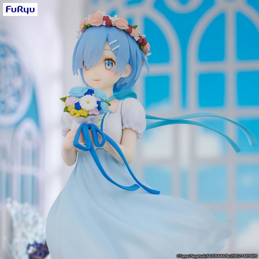 Re:Zero kara Hajimeru Isekai Seikatsu - Rem - Trio-Try-iT - Bridesmaid (FuRyu), Franchise: Re:Zero kara Hajimeru Isekai Seikatsu, Brand: FuRyu, Release Date: 20. Jan 2024, Type: Prize, Dimensions: H=210mm (8.19in), Store Name: Nippon Figures