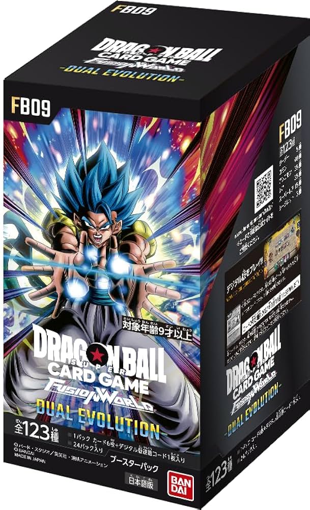 Dragon Ball Super Card Game Fusion World - Dual Evolution - FB09 - Booster Box