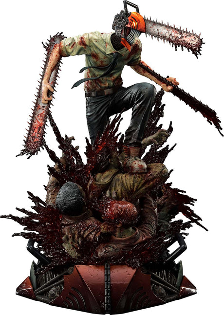 Chainsaw Man - Ultimate Premium Masterline UPMCSM-01 - 1/4 (Prime 1 Studio), Franchise: Chainsaw Man, Release Date: 30. Jun 2024, Dimensions: W=440mm (17.16in) L=350mm (13.65in) H=570mm (22.23in, 1:1=2.28m), Scale: 1/4, Store Name: Nippon Figures