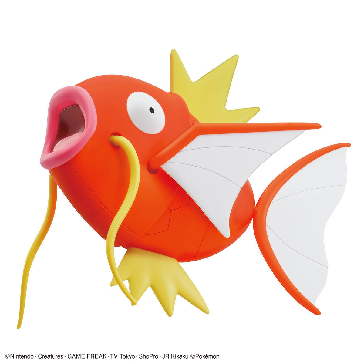 Pokémon - Magikarp - Pokémon Model Kit BIG Collection No. 01 (Bandai), Easy to assemble with just 30 large parts, includes a dedicated display base, Nippon Figures