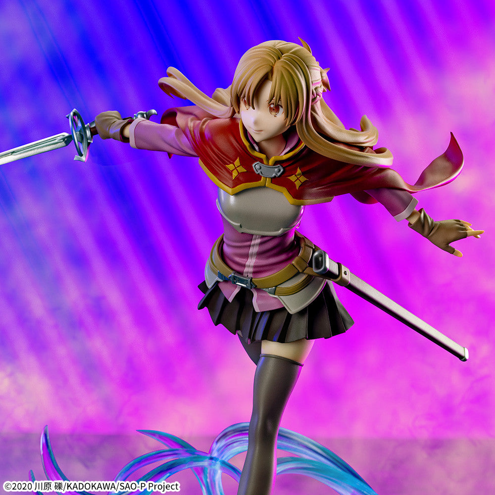Sword Art Online - Asuna - Figurizma Alpha (SEGA), dynamic pose with impressive effects, release date 21.June 2024, dimensions approx. 12×21cm, Nippon Figures