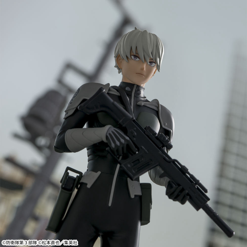 Kaiju No. 8 - Ichikawa Reno - Luminasta (SEGA), meticulously crafted figure capturing every detail of Reno's equipment and outfit with a cool and composed expression, approx. 7×20cm, release date: 24.May 2024, Nippon Figures