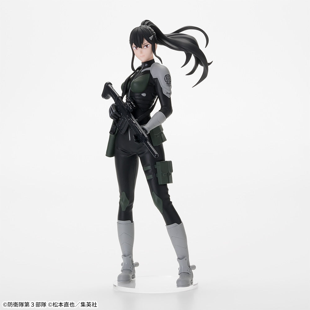 Kaiju No. 8 - Ashiro Mina - Luminasta (SEGA), intricately detailed figure from the anime Kaiju No. 8, featuring Ashiro Mina with her equipment and outfit, dimensions approx. 7×20cm, release date 24.May 2024, available at Nippon Figures
