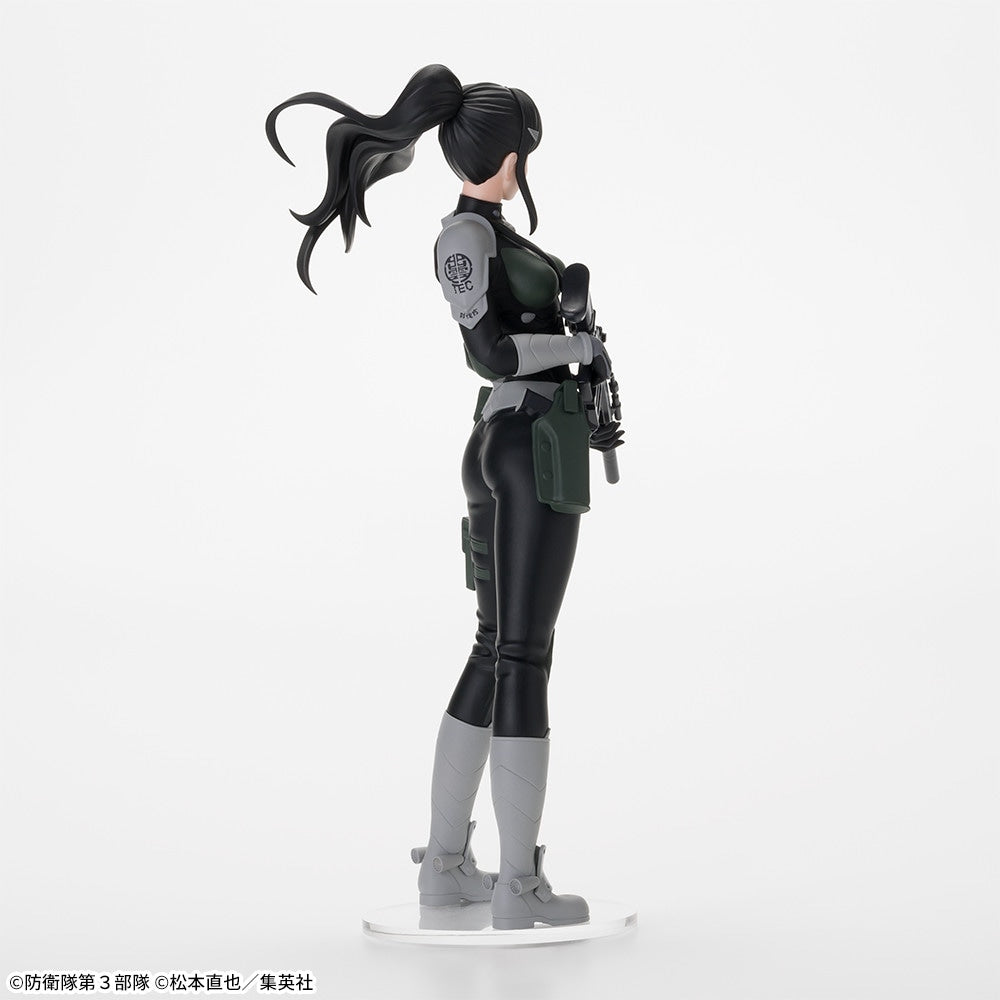 Kaiju No. 8 - Ashiro Mina - Luminasta (SEGA), intricately detailed figure from the anime Kaiju No. 8, featuring Ashiro Mina with her equipment and outfit, dimensions approx. 7×20cm, release date 24.May 2024, available at Nippon Figures