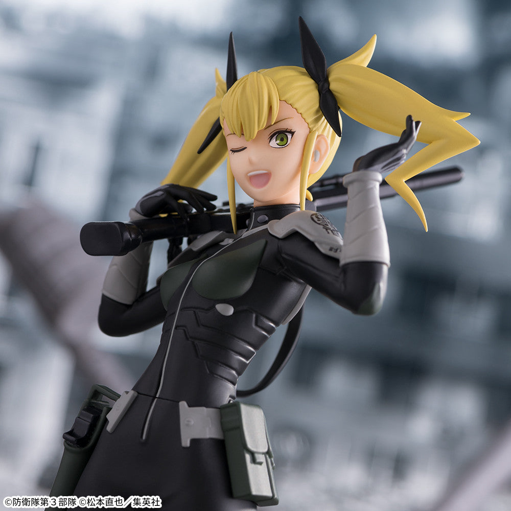 Kaiju No. 8 - Shinomiya Kikoru - Luminasta (SEGA), highly detailed figure capturing her strong, cute, and cool presence, approx. 7×20cm, release date: 21.June 2024, Nippon Figures