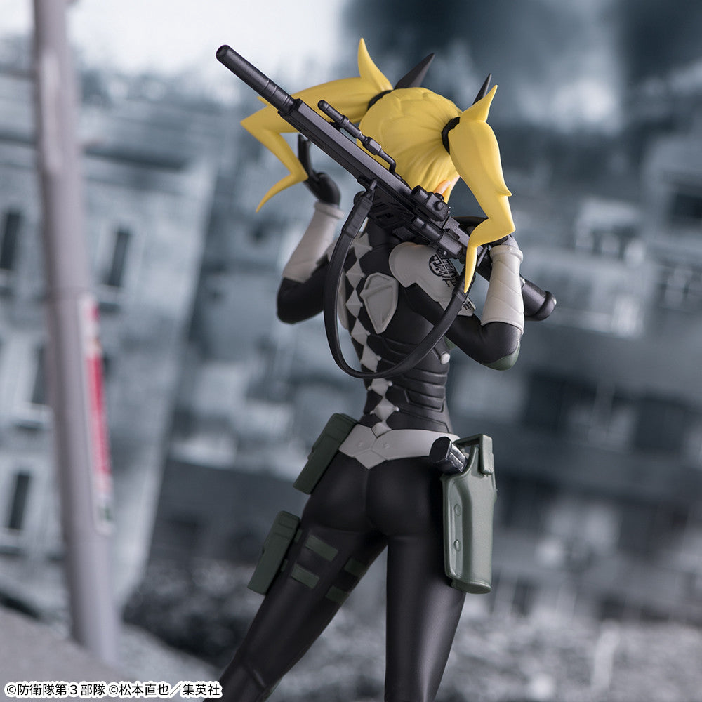 Kaiju No. 8 - Shinomiya Kikoru - Luminasta (SEGA), highly detailed figure capturing her strong, cute, and cool presence, approx. 7×20cm, release date: 21.June 2024, Nippon Figures