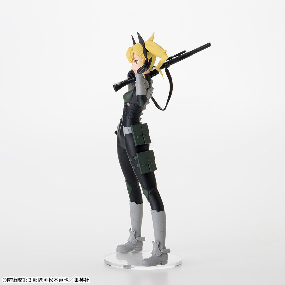 Kaiju No. 8 - Shinomiya Kikoru - Luminasta (SEGA), highly detailed figure capturing her strong, cute, and cool presence, approx. 7×20cm, release date: 21.June 2024, Nippon Figures