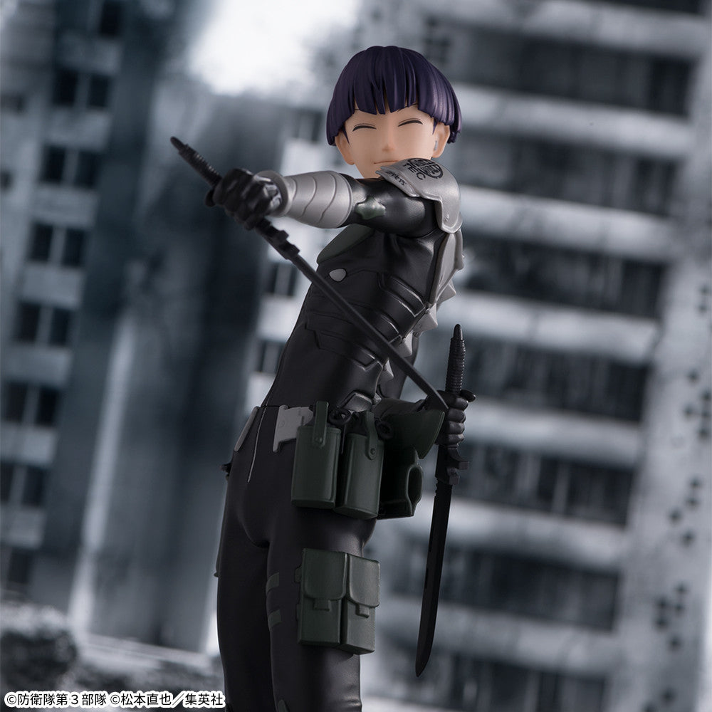 Kaiju No. 8 - Hoshina Soshiro - Luminasta (SEGA), a detailed figure from SEGA's Luminasta lineup featuring Hoshina Soshiro in a dynamic pose with meticulously recreated outfit textures, approx. 7×20cm, releasing in June 2024, available at Nippon Figures.