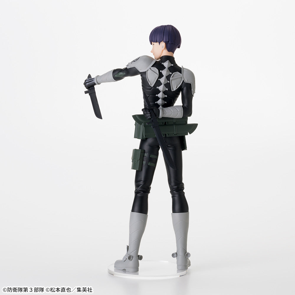 Kaiju No. 8 - Hoshina Soshiro - Luminasta (SEGA), a detailed figure from SEGA's Luminasta lineup featuring Hoshina Soshiro in a dynamic pose with meticulously recreated outfit textures, approx. 7×20cm, releasing in June 2024, available at Nippon Figures.