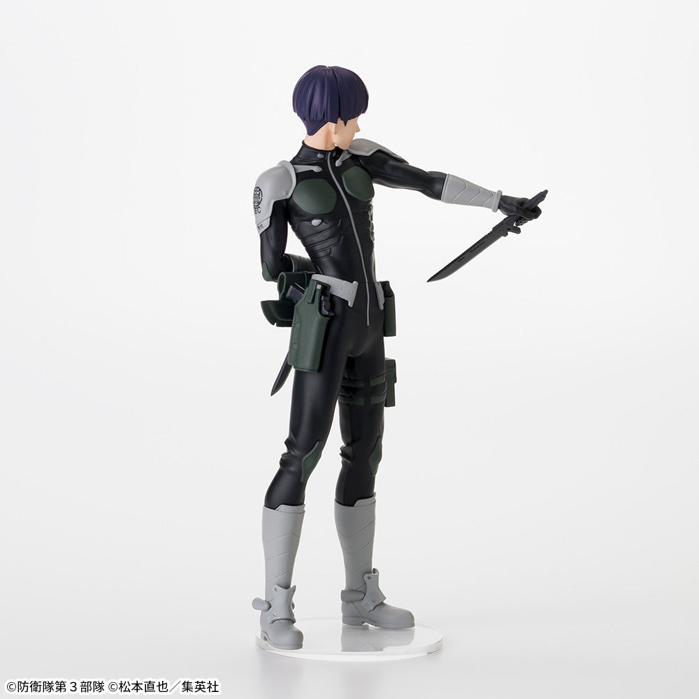 Kaiju No. 8 - Hoshina Soshiro - Luminasta (SEGA), a detailed figure from SEGA's Luminasta lineup featuring Hoshina Soshiro in a dynamic pose with meticulously recreated outfit textures, approx. 7×20cm, releasing in June 2024, available at Nippon Figures.