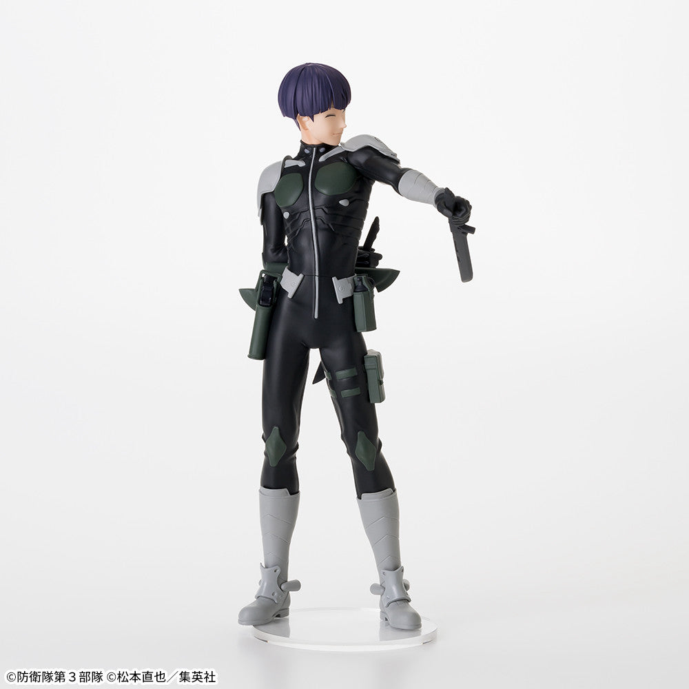 Kaiju No. 8 - Hoshina Soshiro - Luminasta (SEGA), a detailed figure from SEGA's Luminasta lineup featuring Hoshina Soshiro in a dynamic pose with meticulously recreated outfit textures, approx. 7×20cm, releasing in June 2024, available at Nippon Figures.