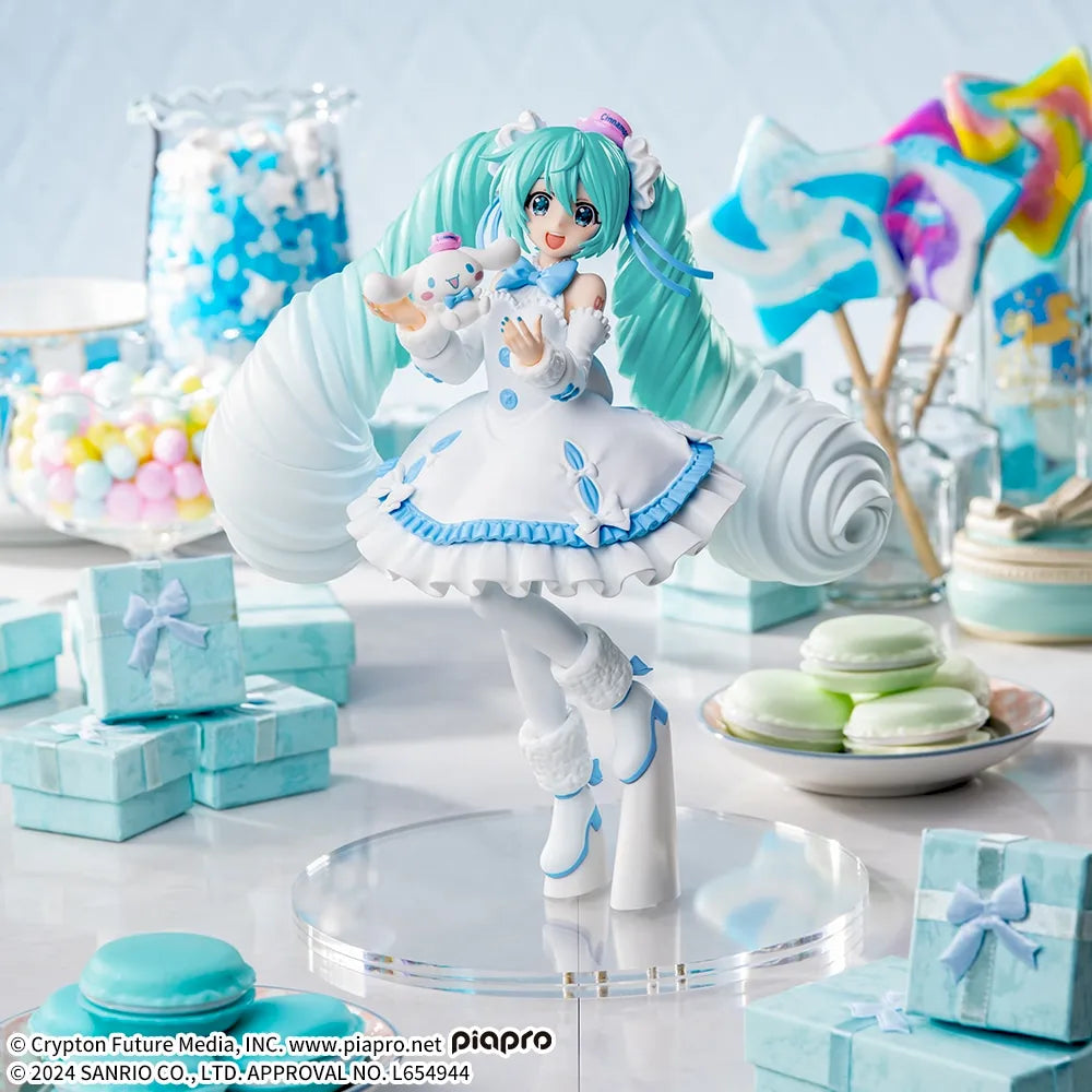 Vocaloid - Hatsune Miku - Luminasta ~Hatsune Miku x Cinnamoroll White Dress Ver.~ (SEGA)