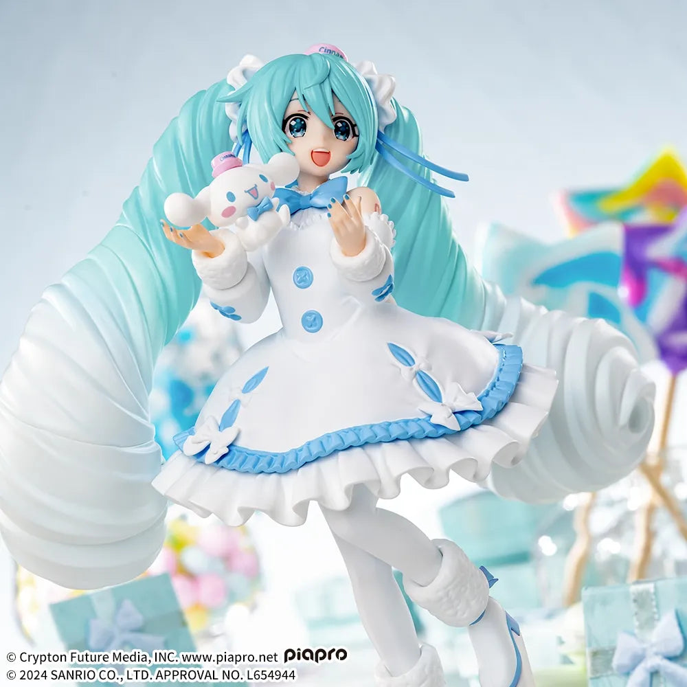 Vocaloid - Hatsune Miku - Luminasta ~Hatsune Miku x Cinnamoroll White Dress Ver.~ (SEGA)