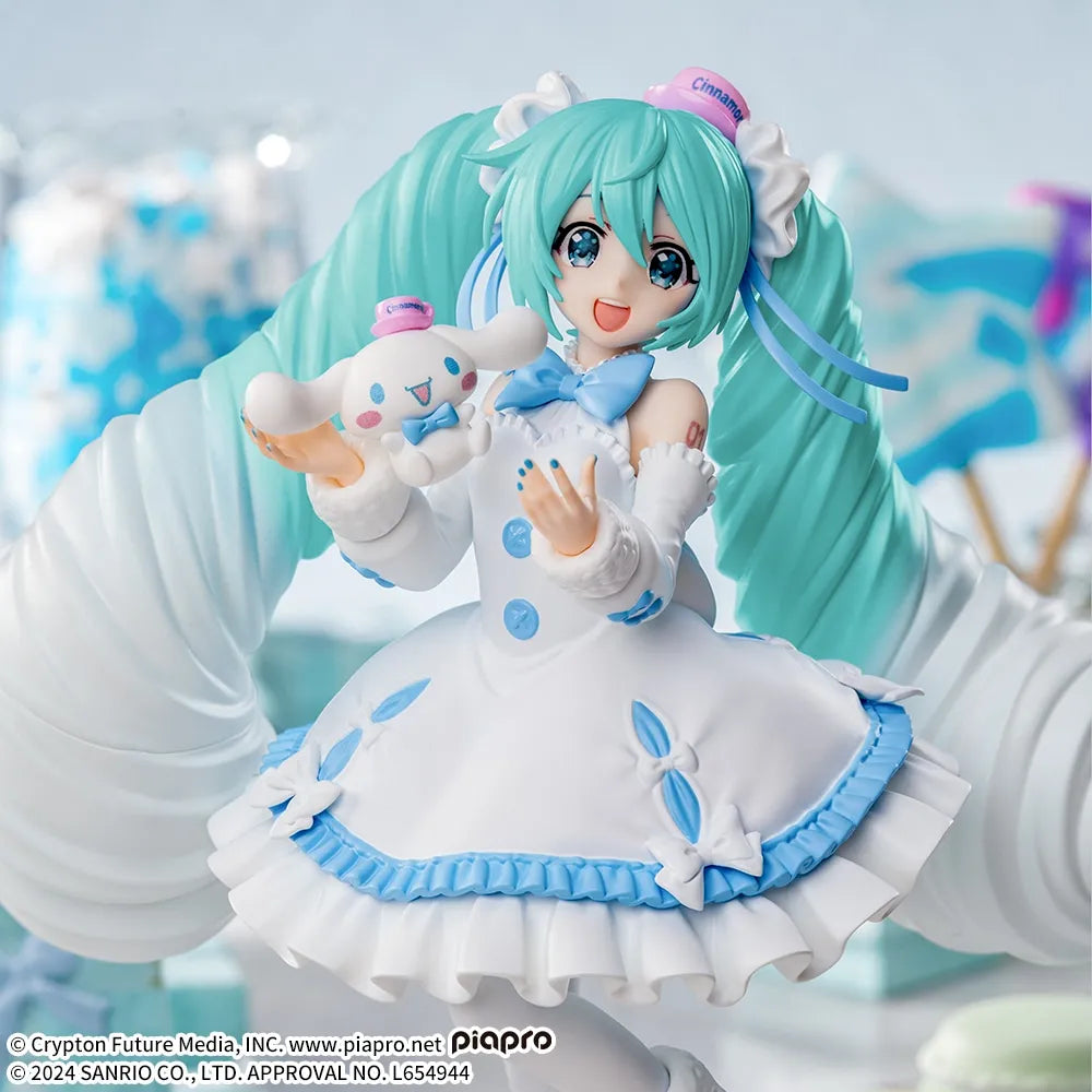 Vocaloid - Hatsune Miku - Luminasta ~Hatsune Miku x Cinnamoroll White Dress Ver.~ (SEGA)
