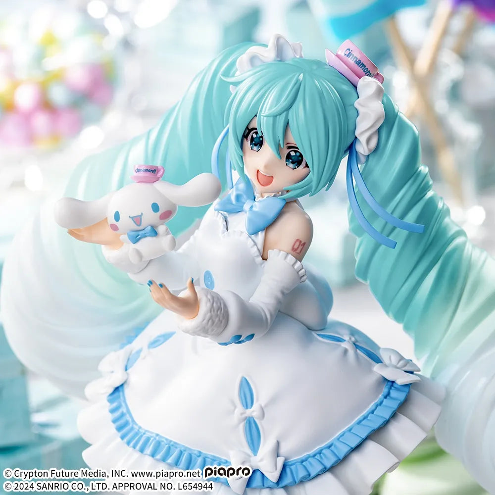 Vocaloid - Hatsune Miku - Luminasta ~Hatsune Miku x Cinnamoroll White Dress Ver.~ (SEGA)