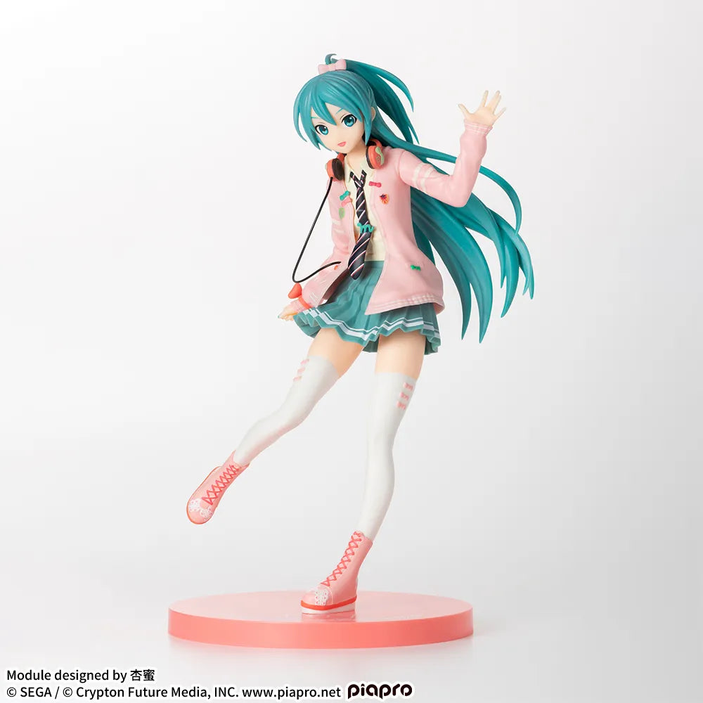 Vocaloid - Hatsune Miku - Project DIVA Arcade Future Tone Super Premium Figure ~Ribbon Girl~ (SEGA)