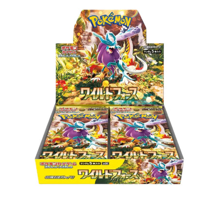 Pokemon Trading Card Game - Scarlet & Violet Wild Force - Booster Box, Franchise: Pokemon, Brand: The Pokémon Card Laboratory, Release Date: January 26, 2024, Type: Trading Cards, Packs per Box: 30, Cards per Pack: 5, Nippon Figures