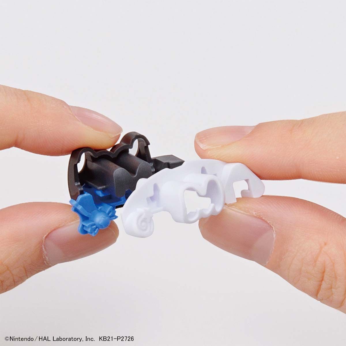 Kirby - ENTRY GRADE Model Kit (Bandai), Beginner-friendly Kirby model kit with face color separation parts like Maxim Tomato and rice balls. Easy assembly with touch gate feature, no adhesive or tools required. Comes with Warp Star-shaped base. Includes 4 runners, instruction manual, and foil seal. Franchise: Kirby, Brand: Bandai, Release Date: 2021-06-19. Sold at Nippon Figures.