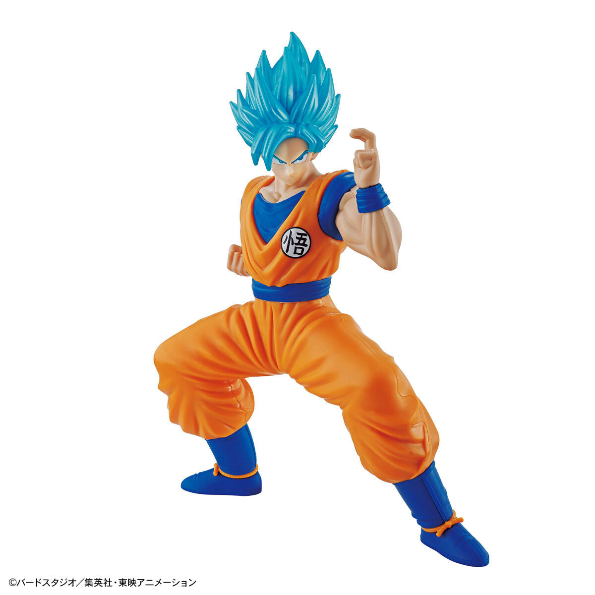 Dragon Ball - Super Saiyan God Son Goku - Entry Grade Model Kit (Bandai), Perfect for beginners with impressive muscle sculpting and color-separated eyes, Nippon Figures