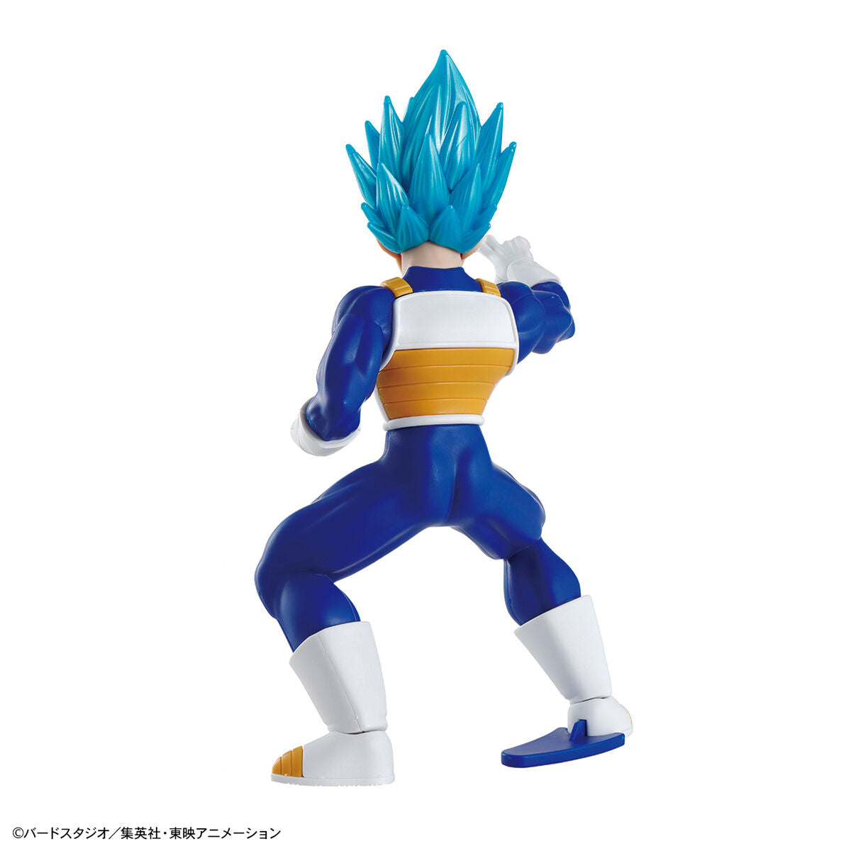 Dragon Ball - Super Saiyan God Vegeta - Entry Grade Model Kit (Bandai), Featuring detailed muscle sculpting, color-separated eyes and eyebrows, snap-fit assembly, 4 runners included, from Nippon Figures