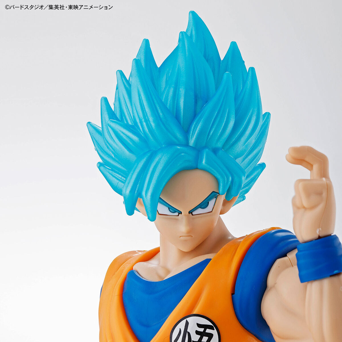 Dragon Ball - Super Saiyan God Son Goku - Entry Grade Model Kit (Bandai), Perfect for beginners with impressive muscle sculpting and color-separated eyes, Nippon Figures