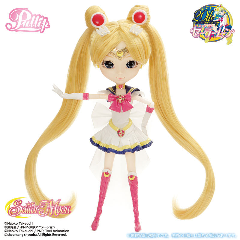 Super Sailor Moon Pullip doll, Bishoujo Senshi Sailor Moon franchise, Groove brand, released on 18. Aug 2016, 310 mm dimensions, made of ABS, HIGH IMPACT POLYSTYRENE, POM, THERMOPLASTIC ELASTOMERS, sold at Nippon Figures