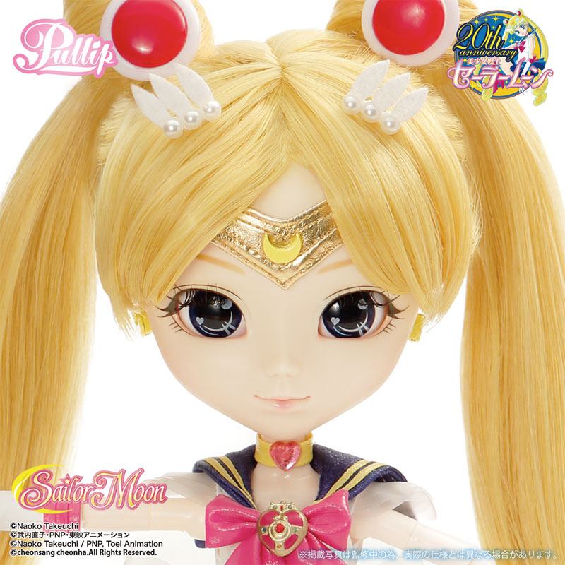 Super Sailor Moon Pullip doll, Bishoujo Senshi Sailor Moon franchise, Groove brand, released on 18. Aug 2016, 310 mm dimensions, made of ABS, HIGH IMPACT POLYSTYRENE, POM, THERMOPLASTIC ELASTOMERS, sold at Nippon Figures