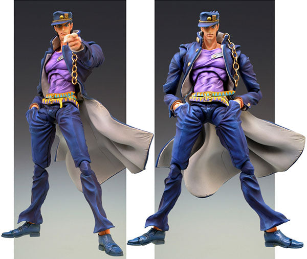 Super Action Statue - JoJo's Bizarre Adventure Part.III #12 Jotaro Kujo 2nd, Franchise: JoJo's Bizarre Adventure, Brand: Medicos Entertainment, Release Date: 30. Aug 2013, Type: General, Dimensions: 16.0 cm, Material: ABS, PVC, Nippon Figures