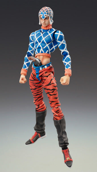 Super Action Statue - JoJo's Bizarre Adventure Part.V #34 Guido Mista and Sex Pistols, Brand: Medicos Entertainment, Release Date: 30. Nov 2020, Dimensions: 16.0 cm, Material: ABS, PVC, Nippon Figures
