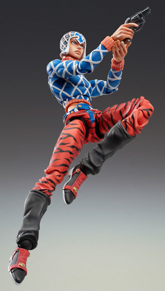 Super Action Statue - JoJo's Bizarre Adventure Part.V #34 Guido Mista and Sex Pistols, Brand: Medicos Entertainment, Release Date: 30. Nov 2020, Dimensions: 16.0 cm, Material: ABS, PVC, Nippon Figures