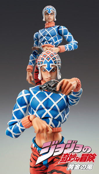Super Action Statue - JoJo's Bizarre Adventure Part.V #34 Guido Mista and Sex Pistols, Brand: Medicos Entertainment, Release Date: 30. Nov 2020, Dimensions: 16.0 cm, Material: ABS, PVC, Nippon Figures