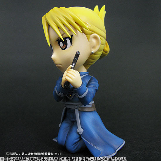 Fullmetal Alchemist - Metalboy Heroes - Roy Mustang & Riza Hawkeye Unpainted Assembly Figure, Franchise: Fullmetal Alchemist, Brand: METALBOX, Dimensions: 110.0 mm, Store Name: Nippon Figures