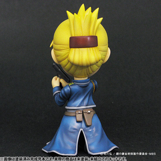 Fullmetal Alchemist - Metalboy Heroes - Roy Mustang & Riza Hawkeye Unpainted Assembly Figure, Franchise: Fullmetal Alchemist, Brand: METALBOX, Dimensions: 110.0 mm, Store Name: Nippon Figures