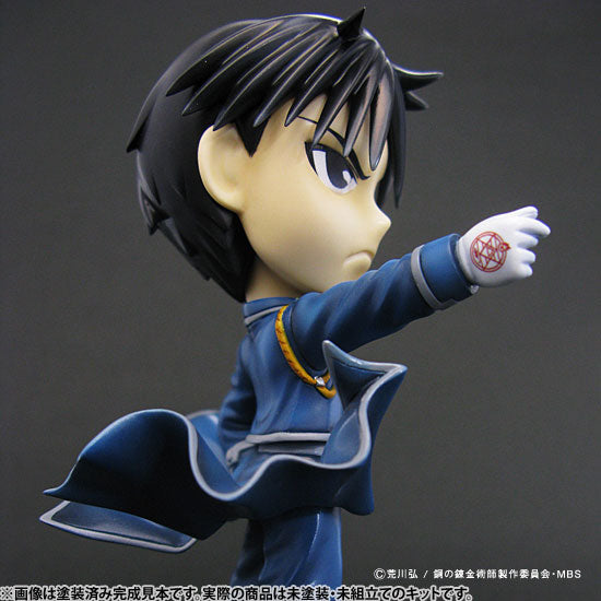 Fullmetal Alchemist - Metalboy Heroes - Roy Mustang & Riza Hawkeye Unpainted Assembly Figure, Franchise: Fullmetal Alchemist, Brand: METALBOX, Dimensions: 110.0 mm, Store Name: Nippon Figures