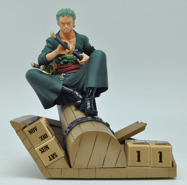ONE PIECE - Eternal Calendar: New World Arc Roronoa Zoro, Ensky brand, Release Date: 31. Jul 2012, Dimensions: 170 mm, Material: ABS, PVC, Nippon Figures