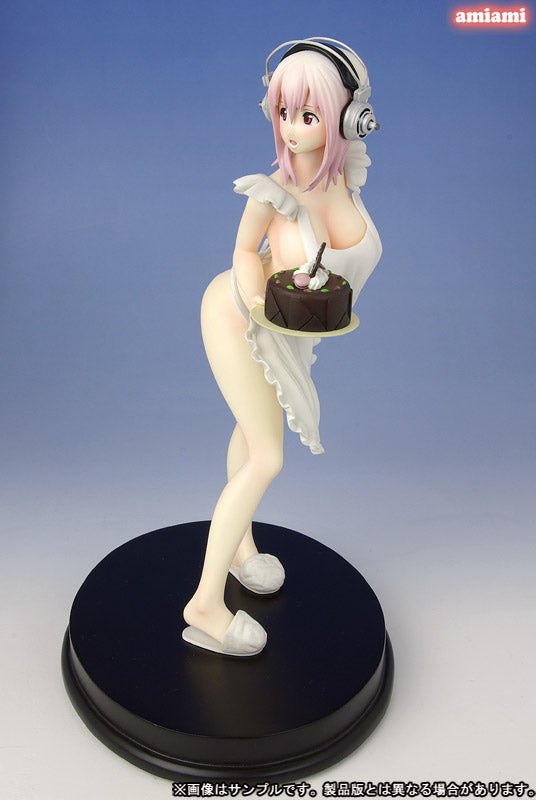 Nitroplus - Super Sonico Valentine Ver. 1/7, Orchid Seed 1/7 scale figure released on 30. Mar 2009, sold by Nippon Figures.
