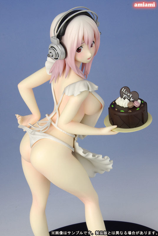 Nitroplus - Super Sonico Valentine Ver. 1/7, Orchid Seed 1/7 scale figure released on 30. Mar 2009, sold by Nippon Figures.